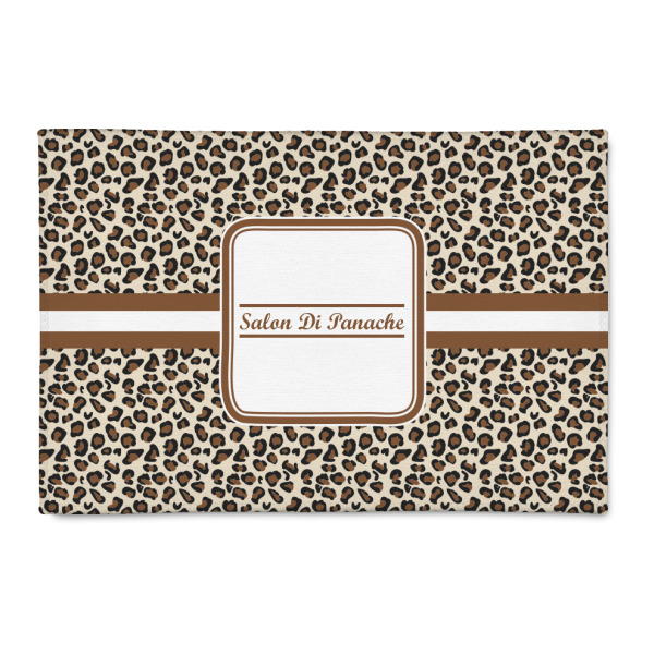 Custom Leopard Print Patio Rug (Personalized)