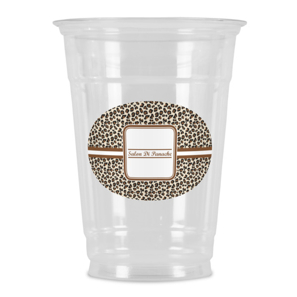 Custom Leopard Print Party Cups - 16oz (Personalized)