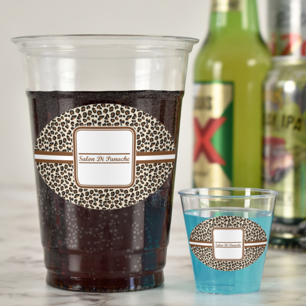 Custom Design - Plastic Shot Glasses - In Context