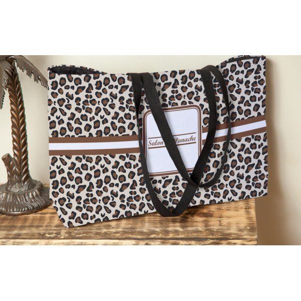 Custom Design - Tote w/Black Handles - Lifestyle View