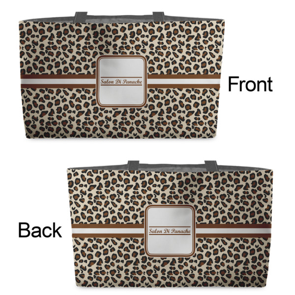Custom Design - Tote w/Black Handles - Front & Back Views
