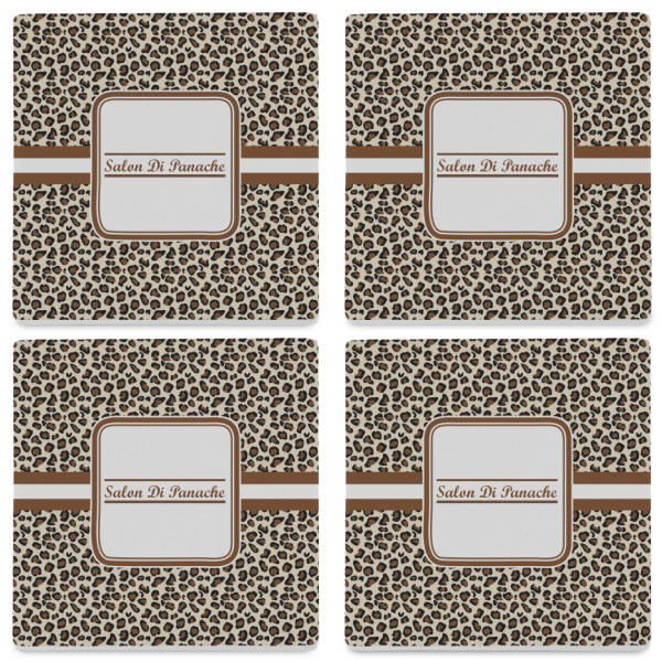 Custom Design - Set of 4 Stone Coasters - See All 4 View