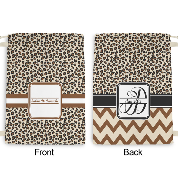 Custom Design - Large Laundry Bag - Front & Back View