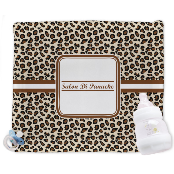 Custom Leopard Print Security Blanket (Personalized)
