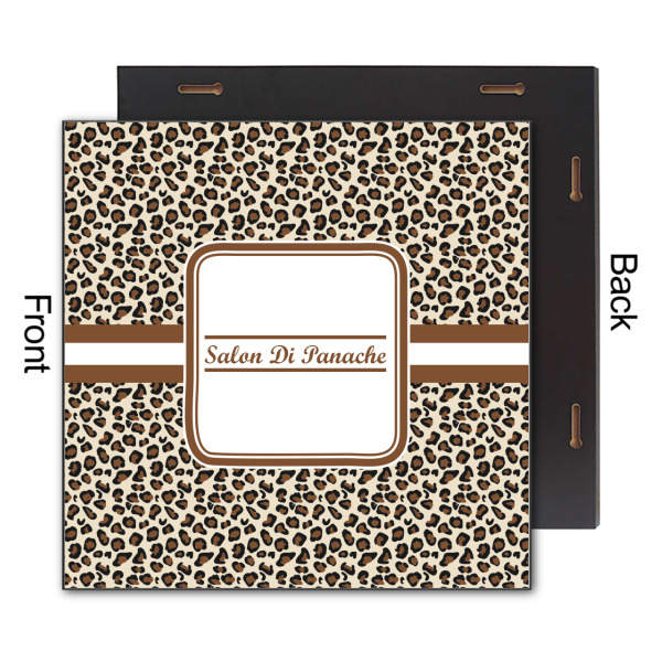 Custom Design - 12x12 Wood Print - Front & Back View