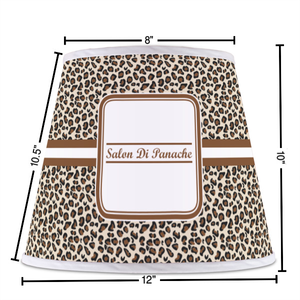 Custom Design - Poly Film Empire Lampshade - Dimensions