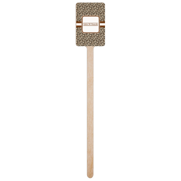 Custom Design - Wooden 6.25" Stir Stick - Rectangular - Single Stick