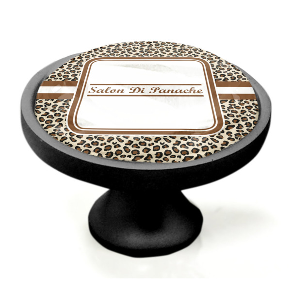Custom Design - Black Custom Cabinet Knob (Side)
