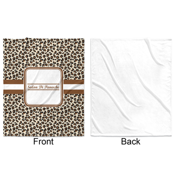 Custom Design - Minky Blanket - 50"x60" - Single Sided - Front & Back