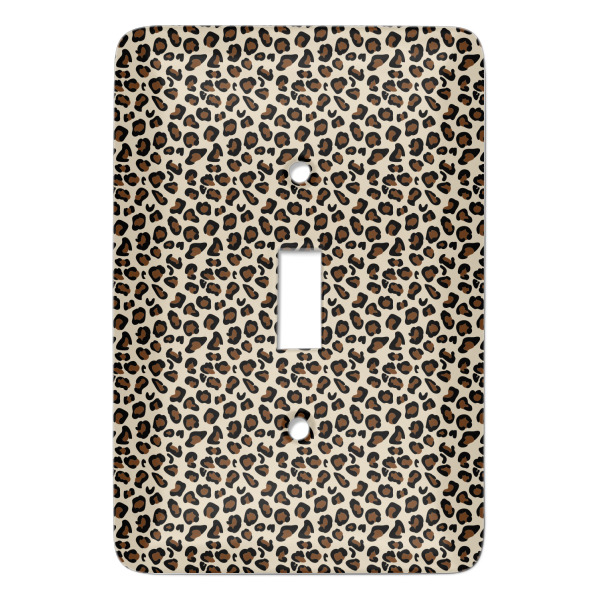 Custom Leopard Print Light Switch Cover