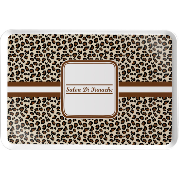 Custom Leopard Print Serving Tray (Personalized)