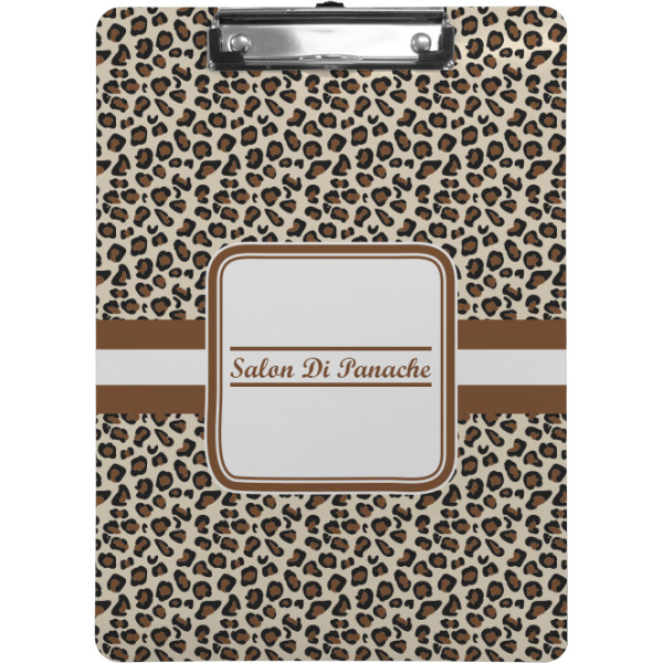 Custom Leopard Print Clipboard (Personalized)