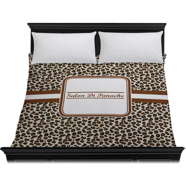 Custom Design - Duvet Cover - King - On Bed - No Prop