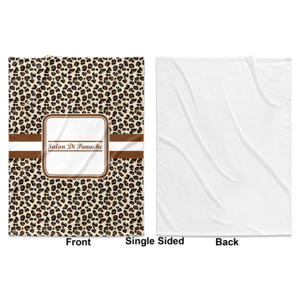 Custom Design - Baby Blanket (Single Sided - Printed Front, White Back)