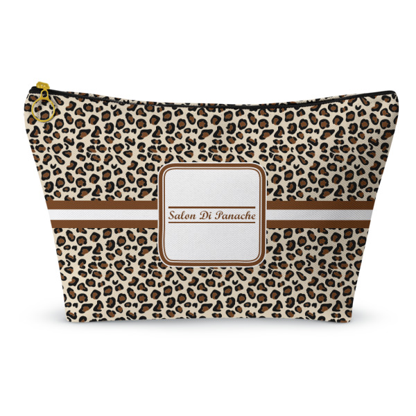 Custom Leopard Print Makeup Bag (Personalized)