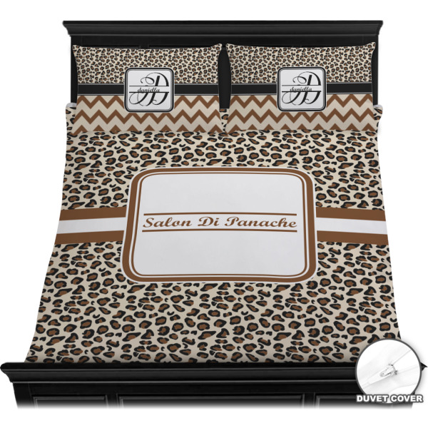 Custom Design - Bedding Set - Queen - Duvet - On Bed