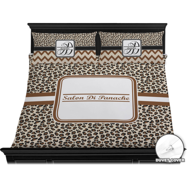 Custom Design - Bedding Set - King - Duvet - On Bed