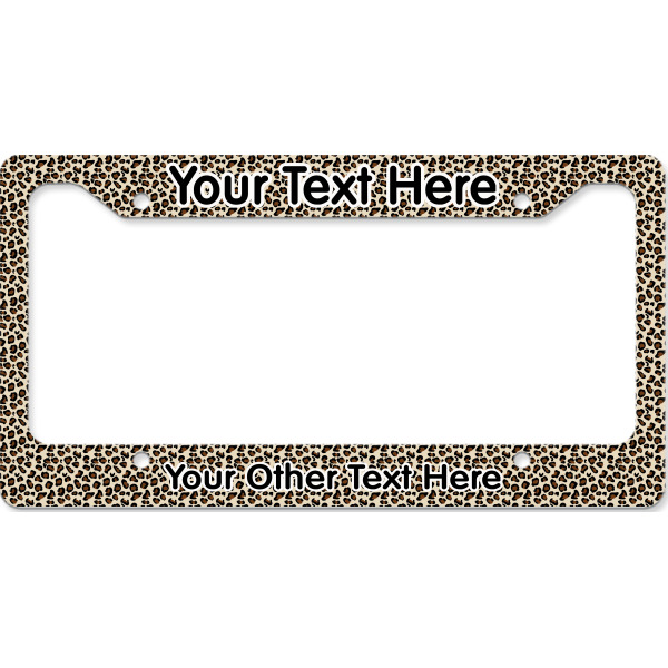 Custom Design - License Plate Frame - Style B
