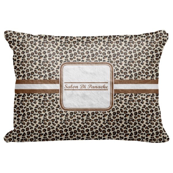 Custom Leopard Print Decorative Baby Pillowcase - 16"x12" (Personalized)