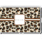 Leopard Print Indoor / Outdoor Rug - Custom Size w/ Name and Initial