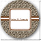Leopard Print Round Decal - Medium (Personalized)