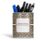 Leopard Print Ceramic Pen Holder