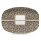 Leopard Print Plastic Platter - Microwave & Oven Safe Composite Polymer (Personalized)