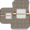 Leopard Print Car Floor Mats Set - 2 Front & 2 Back (Personalized)