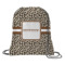 Leopard Print Drawstring Backpack (Personalized)