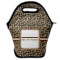 Leopard Print Lunch Bag w/ Name and Initial