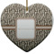 Design Your Own Heart Ceramic Ornament