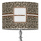 Leopard Print 16" Drum Lamp Shade - Fabric (Personalized)
