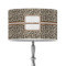Leopard Print 12" Drum Lamp Shade - Fabric (Personalized)