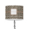 Leopard Print 8" Drum Lamp Shade - Poly-film (Personalized)