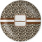 Leopard Print Melamine Plate (Personalized)