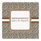 Leopard Print Square Decal (Personalized)