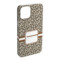 Leopard Print iPhone Case - Plastic - iPhone 15 Plus (Personalized)