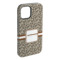 Leopard Print iPhone Case - Rubber Lined - iPhone 15 Plus (Personalized)
