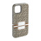Leopard Print iPhone Case - Rubber Lined - iPhone 15 Pro (Personalized)