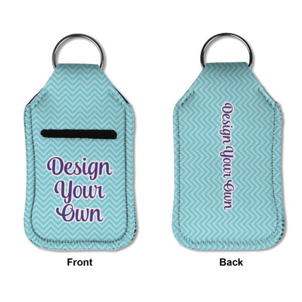 Custom Design - Sanitizer Holder Keychain - Small APPROVAL (Flat)