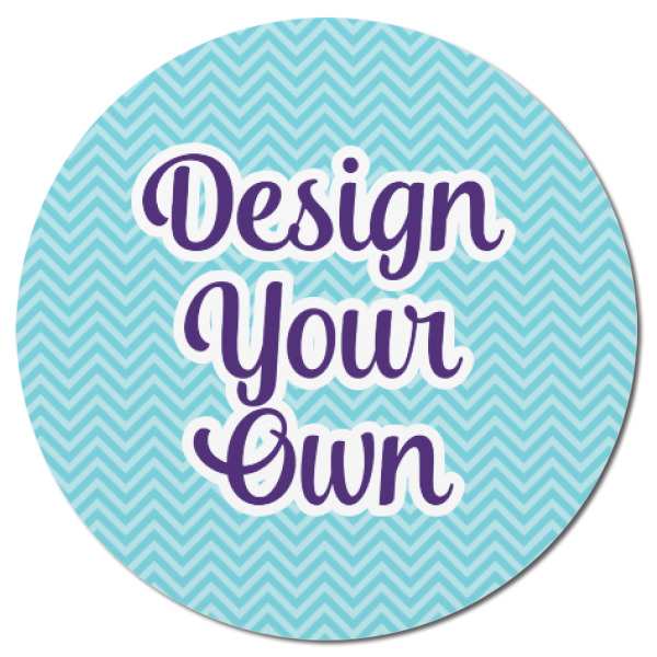 Custom Design - Round Fridge Magnet - FRONT