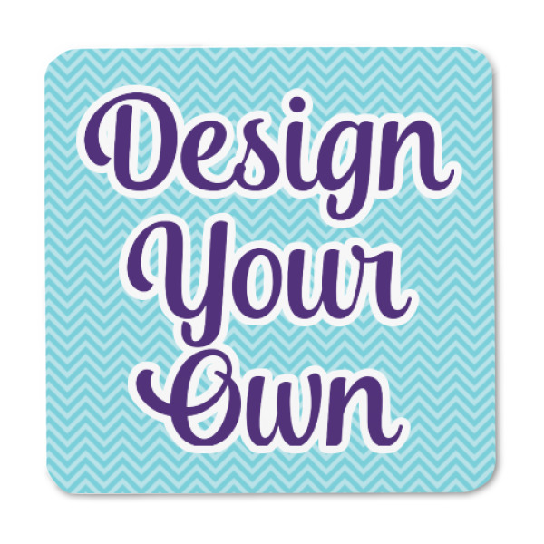 Custom Design - Square Fridge Magnet - FRONT