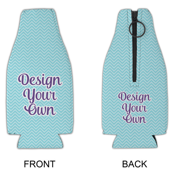 Custom Design - Zipper Bottle Cooler - APPROVAL