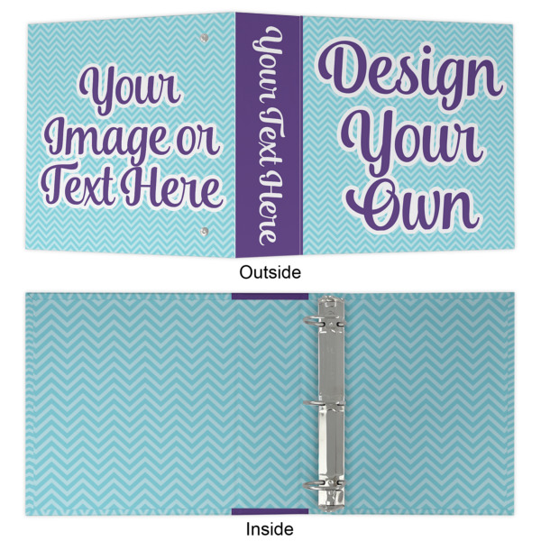 Custom Design - 3 Ring Binders - Full Wrap - 2" - Approval