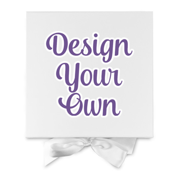 Custom Design - Gift Boxes with Magnetic Lid - White - Approval