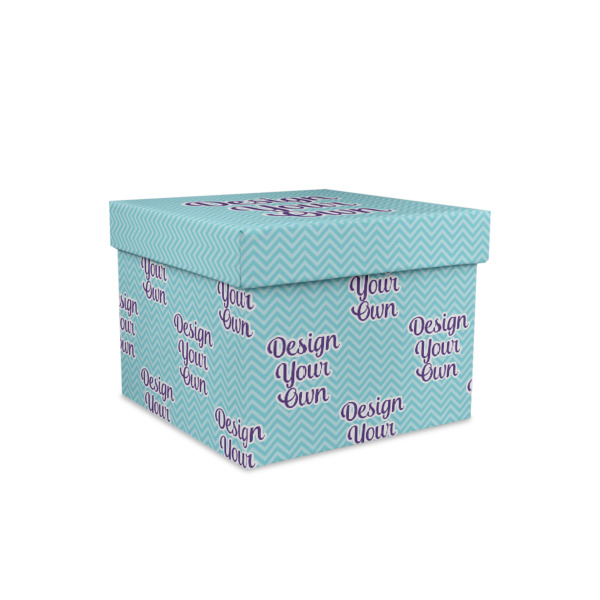 Custom Design - Gift Boxes with Lid - Canvas Wrapped - Small - Front/Main