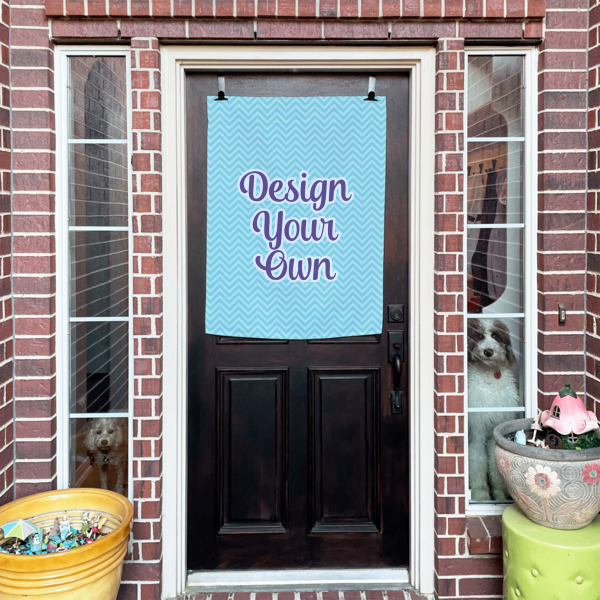 Custom Design - House Flags - Double Sided - (Over the door) LIFESTYLE