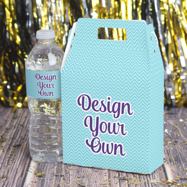 Custom Design - Gable Favor Box - In Context