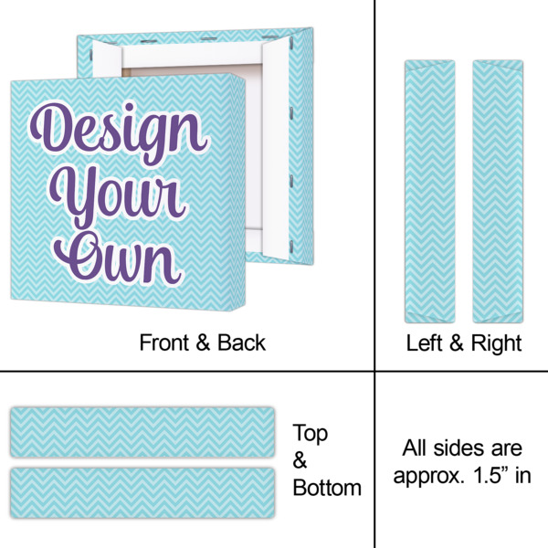 Custom Design - 8x8 - Canvas Print - Approval