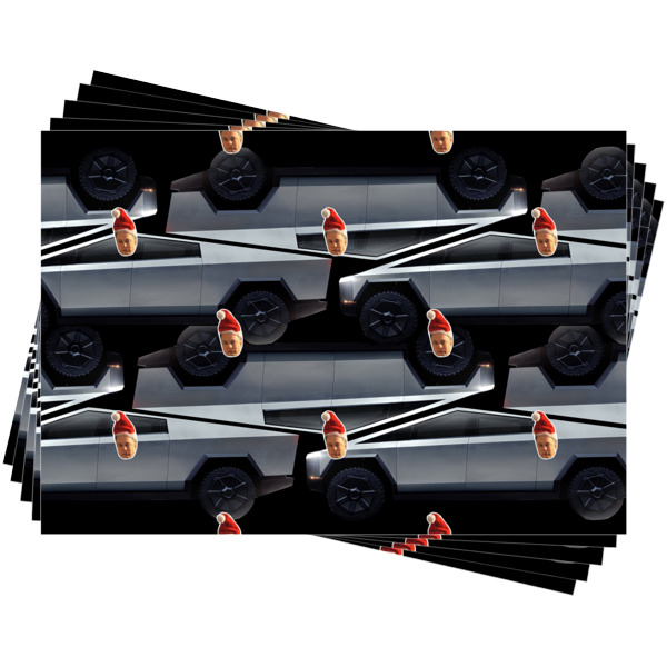 Custom Design - Wrapping Paper - Front & Back - Sheets Stack